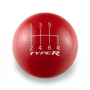 Billetworkz Weighted Shift Knob - 6 Speed Type R Standard Engraving - Honda