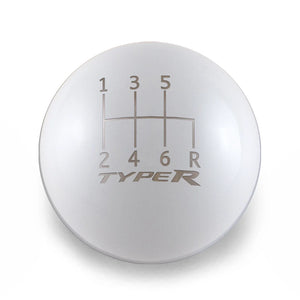 Billetworkz Weighted Shift Knob - 6 Speed Type R Standard Engraving - Honda