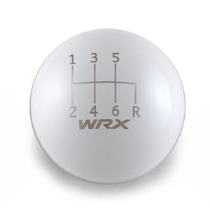 Billetworkz Weighted Shift Knob - 6 Speed WRX Standard Engraving - Subaru WRX 2015-2025
