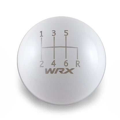 Billetworkz Weighted Shift Knob - 6 Speed WRX Standard Engraving - Subaru WRX 2015-2025