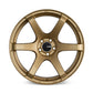 Enkei T6S 17x8 45mm Offset 5x100 Bolt Pattern 72.6 Bore Gold Wheel