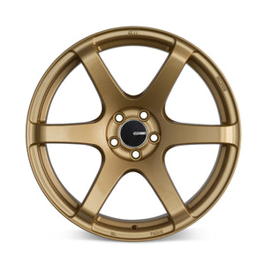 Enkei T6S 17x8 45mm Offset 5x100 Bolt Pattern 72.6 Bore Gold Wheel