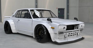Pandem x Rocket Bunny V2 Widebody Kit Hakosuka Skyline 2000 GT-R KPGC-10