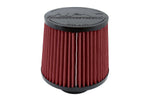 HPS Performance Red 2.75 inch Air Filter 7.75 inch Length 6 inch Base 5 inch Top HPS-4275-RED