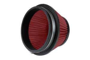 HPS Performance Red 6" Air Filter, 5" Length, 7.5" Base, 5" Top, HPS-4302-RED