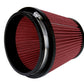 HPS Performance Red 6" Air Filter, 7" Length, 7.5" Base, 5" Top, HPS-4303-RED