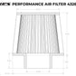 HPS Performance 4.5" Air Filter, 9.5" Length, 7.75" Base, 5" Top, HPS-4328