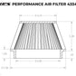 HPS Performance 6" Air Filter, 6" Length, 7.5" Base, 4.75" Top, HPS-4334