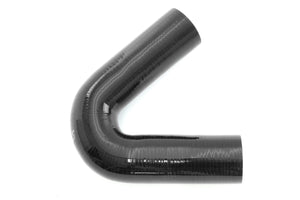 HPS 2-3/8 inch 60mm Silicone 135 Degree Elbow Coupler Hose High Temp 4-ply Reinforced Black