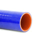 HPS 3" (76mm) Silicone 135 Degree Elbow Coupler Hose, High Temp 4-ply Reinforced, Blue