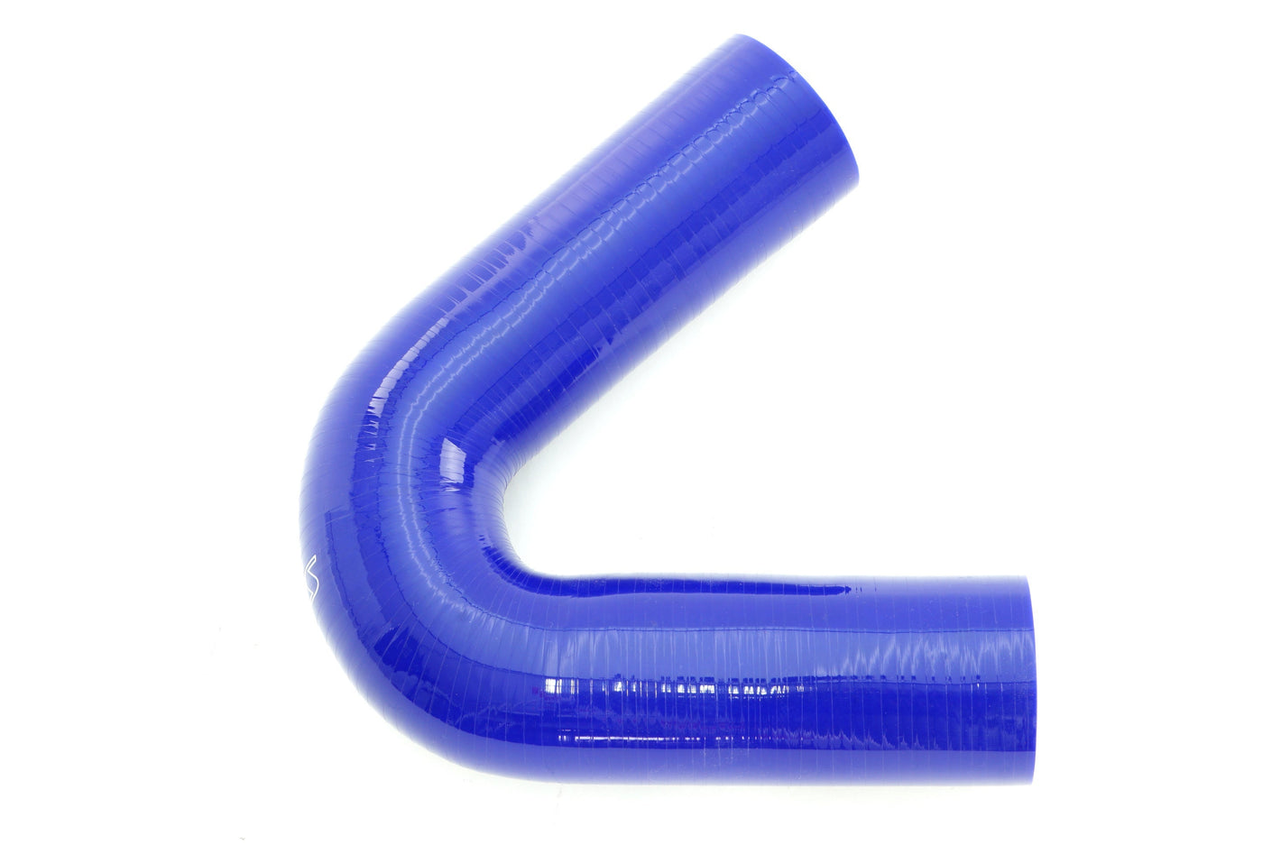 HPS 2-3/4 inch 70mm Silicone 135 Degree Elbow Coupler Hose High Temp 4-ply Reinforced Blue