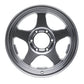 Weds Adventure Hase Spec II 17 X 8.5 -6 6-139.7 Light Gun Metallic