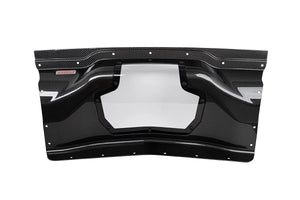 Corsa 2020+ Chevrolet Corvette C8/Z06 Carbon Fiber Air Intake Trunk Panel with Polycarbonate