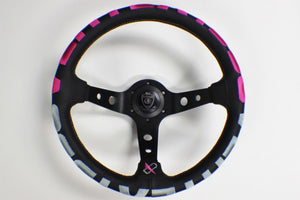 Vertex "1996" Pink 350mm Steering Wheel