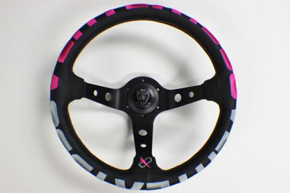 Vertex "1996" Pink 350mm Steering Wheel