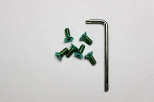 Vertex Titanium Steering Wheel Torx Bolts (Green)