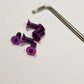 Vertex Titanium Steering Wheel Torx Bolts (Purple)