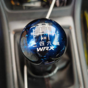 Billetworkz Cosmic Space Shift Knob - 6 Speed WRX Japanese Engraving - Subaru WRX 2015-2025