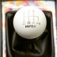 Billetworkz Weighted Shift Knob - 6 Speed WRX Japanese Engraving - Subaru WRX 2015-2025