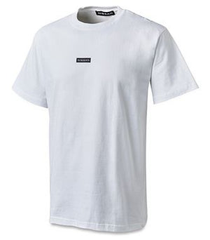 JDM Nissan Small Logo T-Shirt White