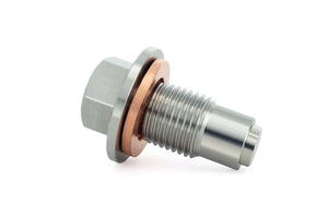 HPS Performance 1/2-20 Stainless Steel Magnetic Oil Drain Plug Bolt