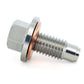 HPS Performance m12 x 1.75 Stainless Steel Magnetic Oil Drain Plug Bolt