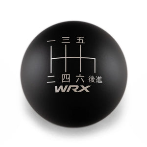 Billetworkz Weighted Shift Knob - 6 Speed WRX Japanese Engraving - Subaru WRX 2015-2025