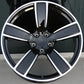 Porsche OE Wheels FF Style 22x10 5x130 Black Machined fit Cayenne S GTS Turbo