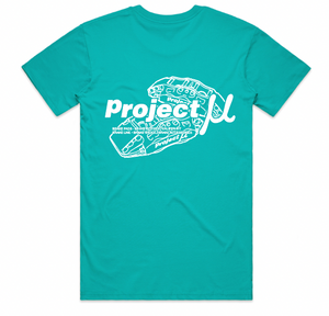 PROJECT MU T-SHIRT 22 TEAL