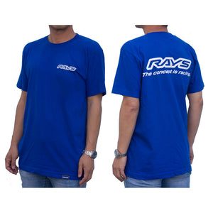 RAYS T-SHIRT "CONCEPT" 19S ROYAL BLUE