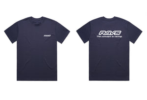 RAYS T-SHIRT LIMITED 23 MIDNIGHT BLUE/WHITE PUFF LOGO