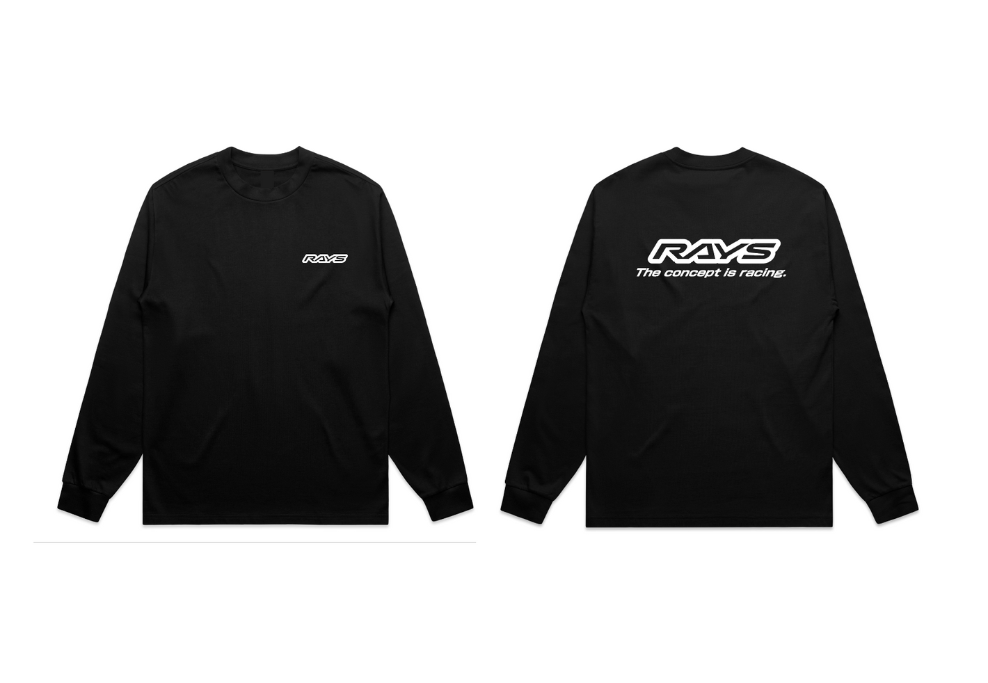 RAYS LONG SLEEVE SHIRT LIMITED 23 BLACK