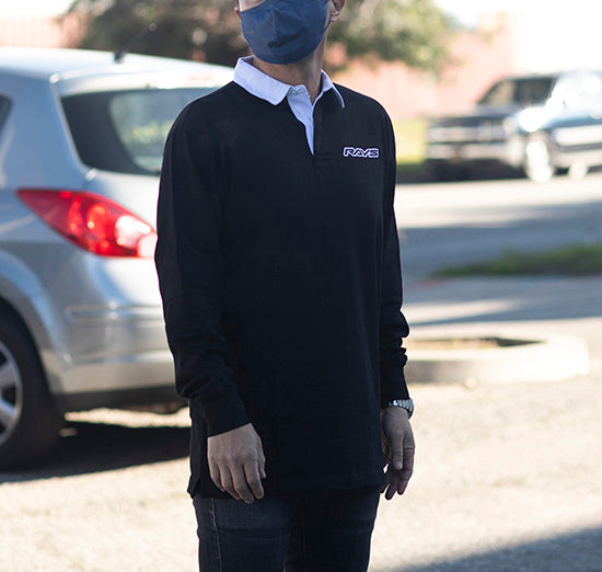 RAYS LONG SLEEVE JERSEY BLACK