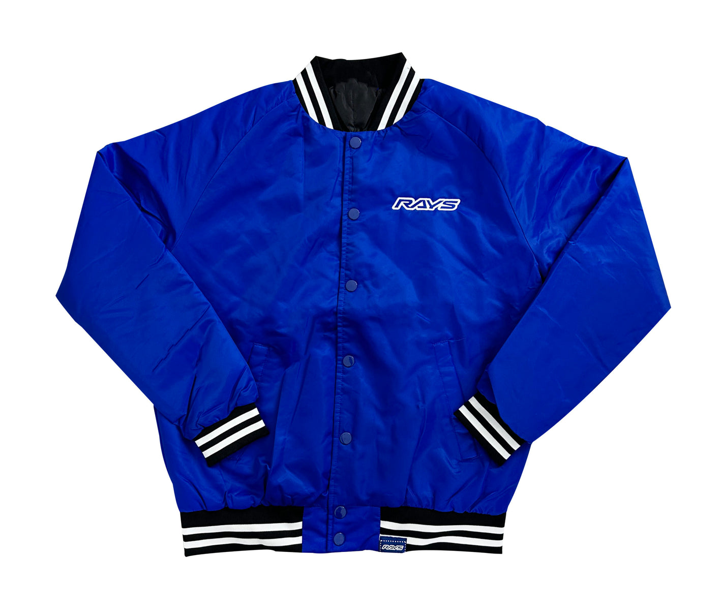 RAYS VARSITY BOMBER 22 ROYAL BLUE