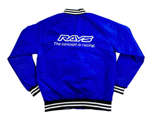 RAYS VARSITY BOMBER 22 ROYAL BLUE