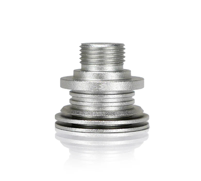 NRG Shift Boot Retainer- Works with SK-350,450,480, 800 & Heat Sink Shift knobs (m18x1.5)- Silver