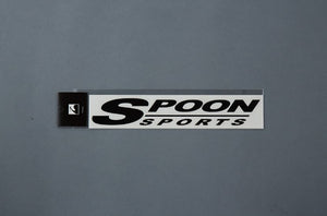 SPOON SPORTS Logo Sticker Black