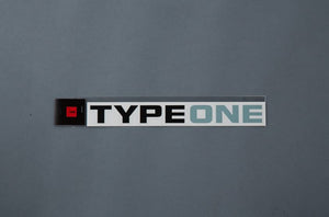 SPOON SPORTS Type One Logo Sticker