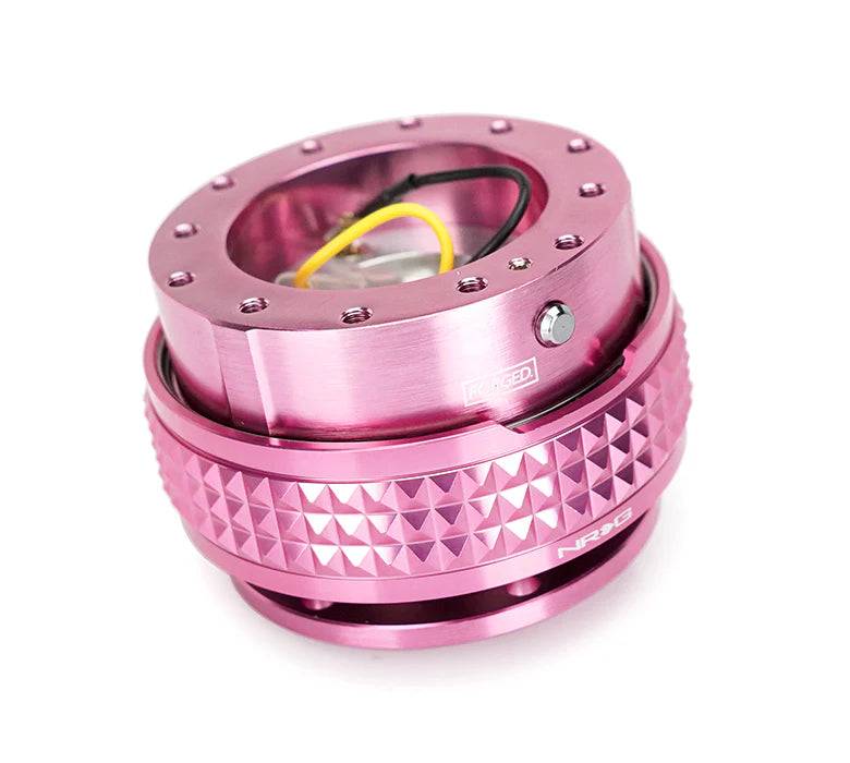NRG Quick Release Kit - Pyramid Edition - Pink Body / Pink Pyramid Ring