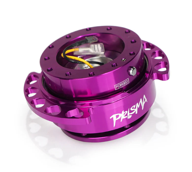 NRG Quick Release Kit - Purple Body/ Purple Heart Cutout Ring