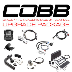 Cobb 18-21 Subaru WRX Stage 1+ to NexGen Stage 2 + CAN Flex Fuel Power Package - Black