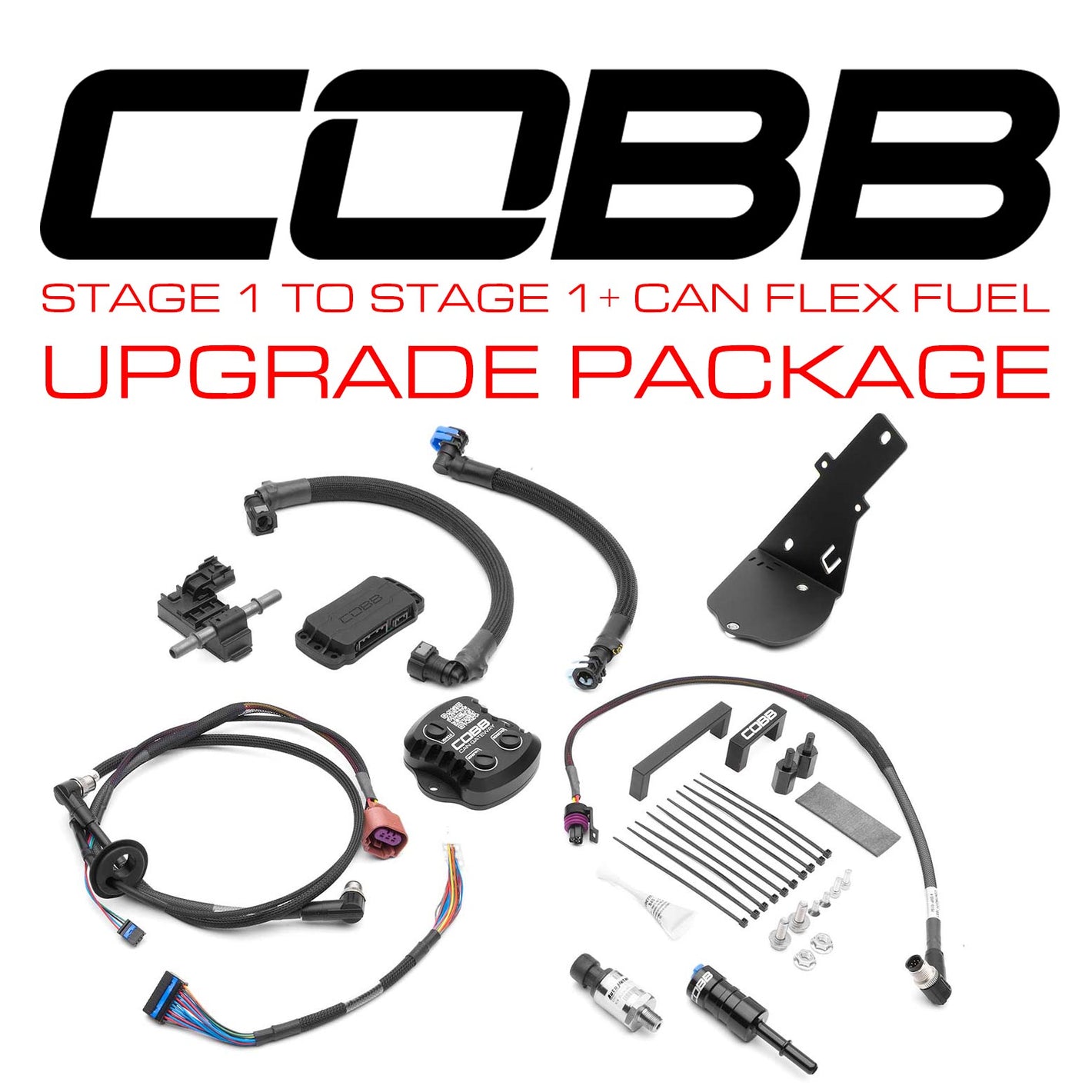 Cobb 22-24 Subaru WRX Stage 1 to Stage 1+ CAN Flex Fuel Power Package (MT) UPGRADE ONLY
