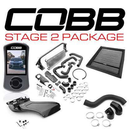 Cobb 2022+ Subaru WRX Stage 2 Power Package w/Silver FMIC