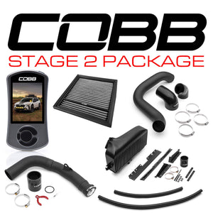 Cobb 23-25 Subaru Outback XT/Wilderness Stage 2 Power Package - Black