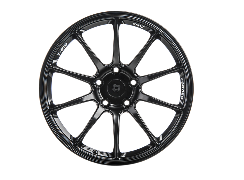 Titan 7 T-R10 18x9.5 +40 5x114 Machine Black