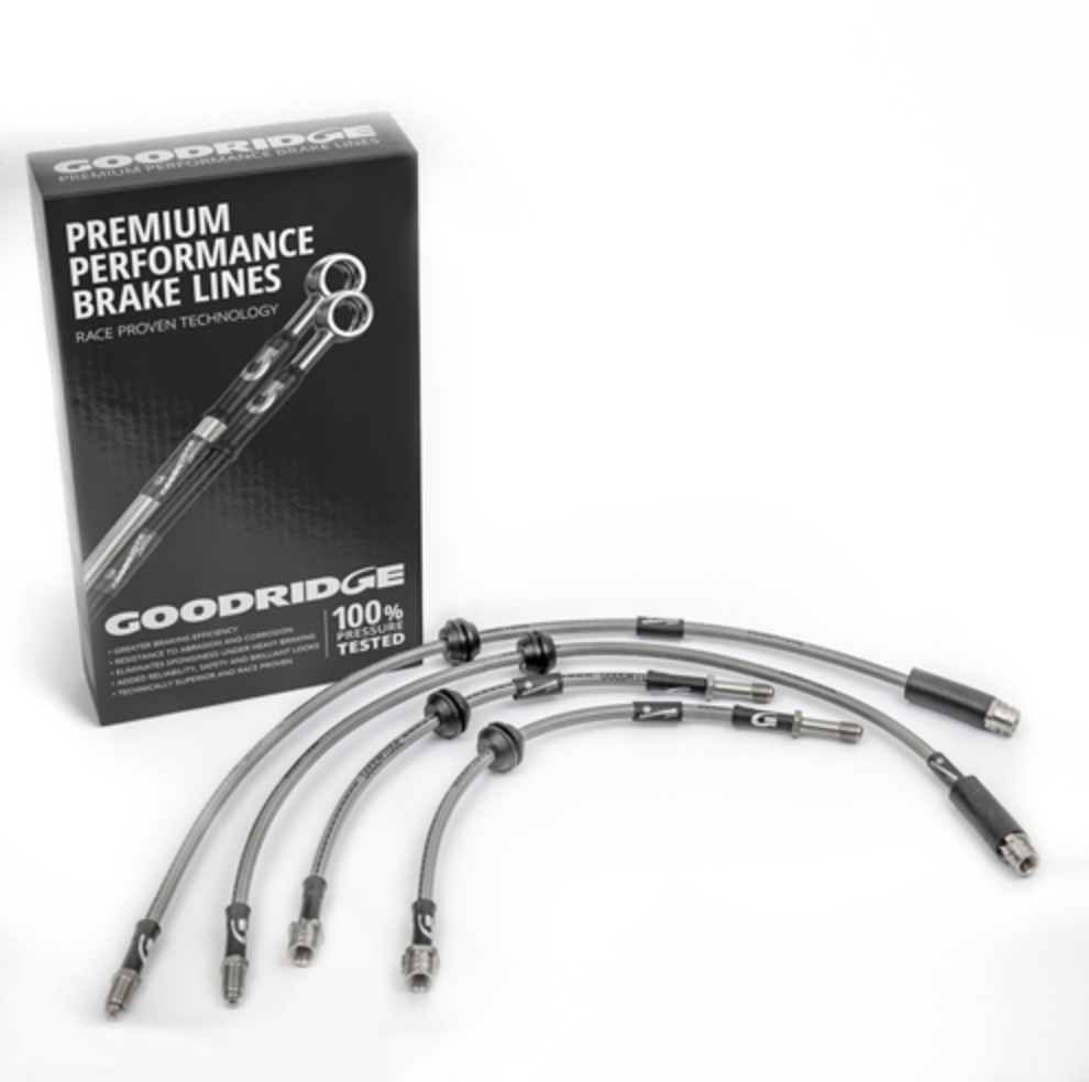 Goodridge 2020 Toyota Supra SS Braided Brake Hose Kit