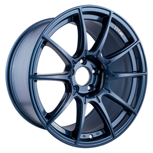 SSR GTX01 18x9.5 5x114.3 +22 Blue Gunmetal