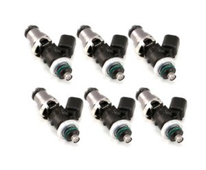 Injector Dynamics 2600-XDS Injectors - 48mm Length - 14mm Top - 14mm Lower O-Ring R35 (Set of 6)