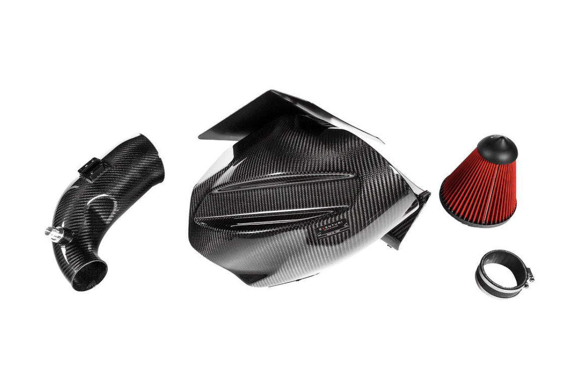 Eventuri Toyota A90 Supra B48 Black Carbon Intake System