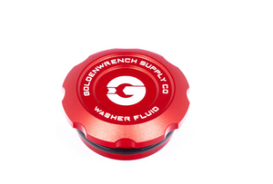 Goldenwrench Blackline Performance Toyota GR Corolla Washer Fluid Cap - Edition Red